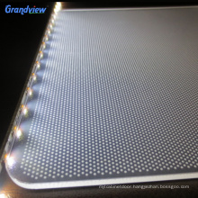 led edge-lit light guide panel